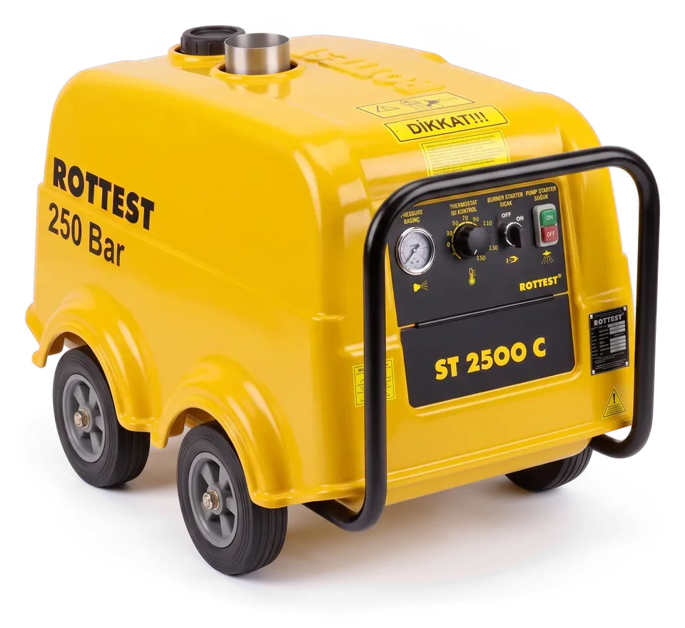 Rottest ST 2500 C sıcak soğuk basınçlı yıkama makinesi