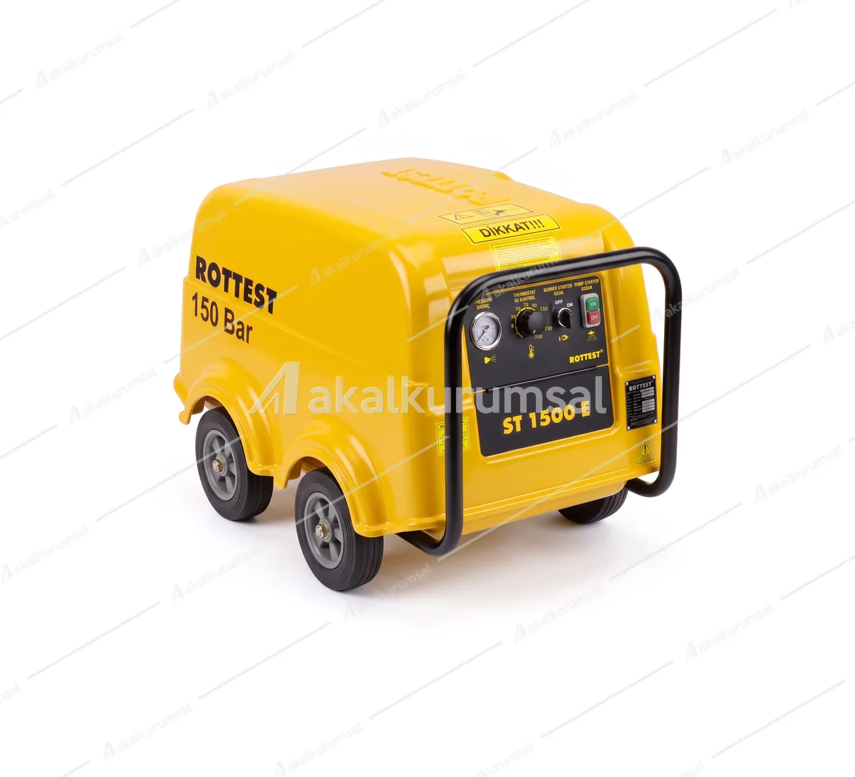 Rottest ST 1500 E, önden açılı görünüm